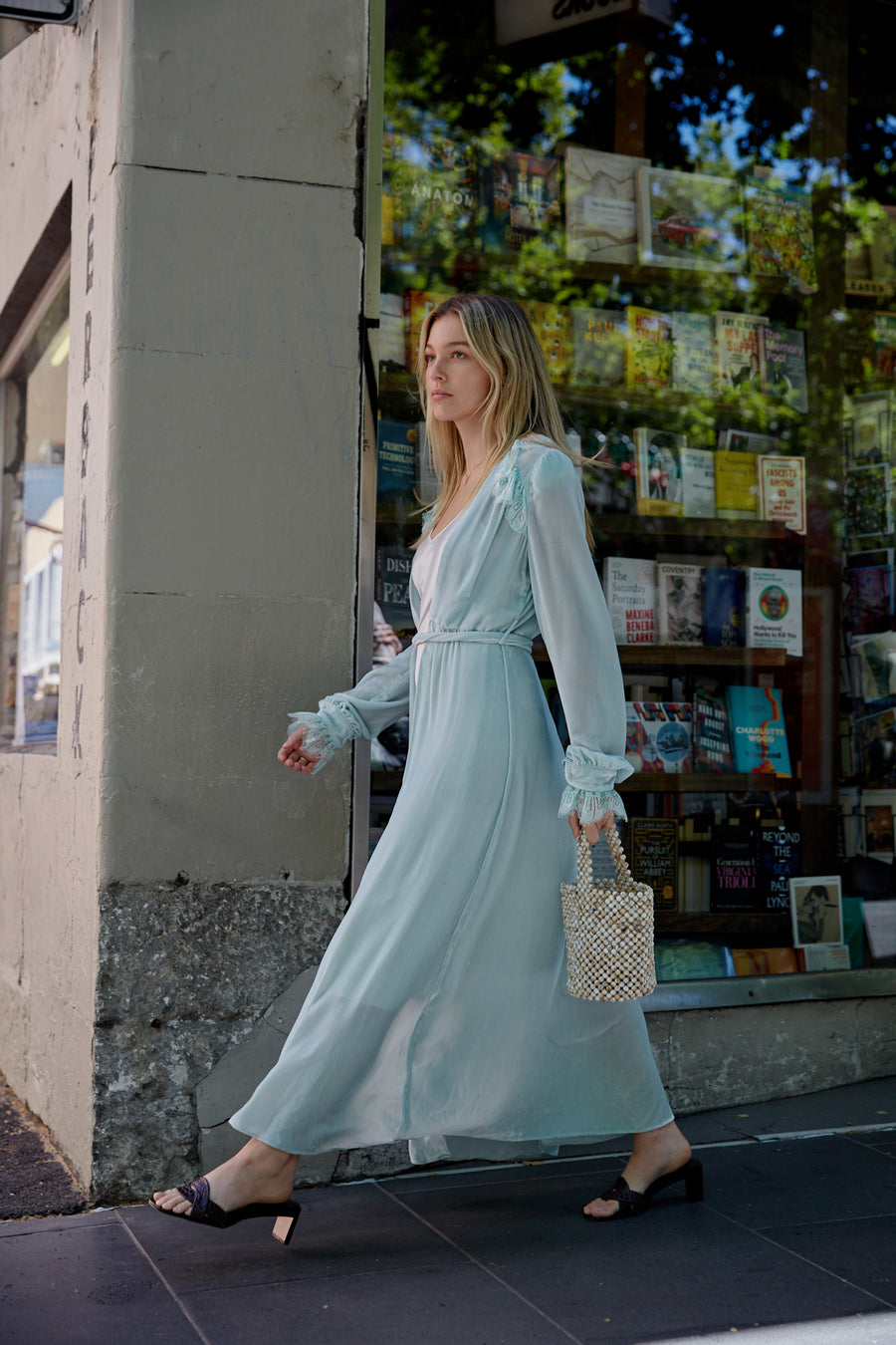 NET-A-PORTER EXCLUSIVE: FREYA GOWN {MINT}