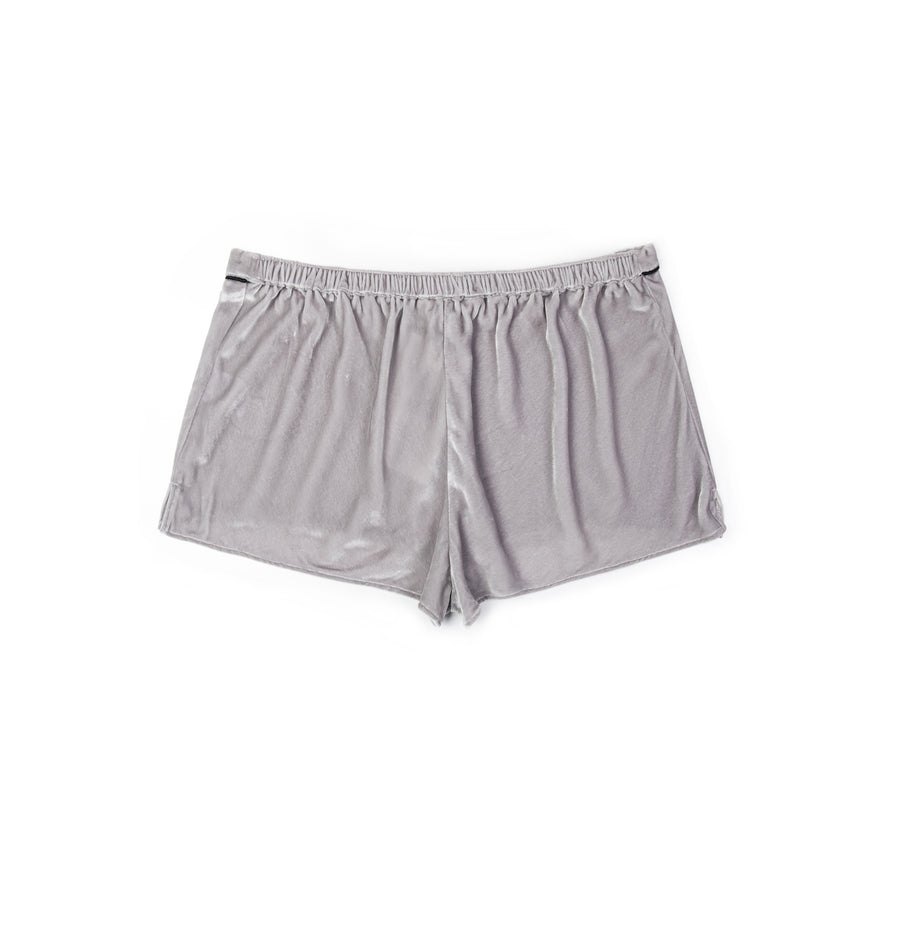 VELVET SHORT SHORTS {PLATINUM}
