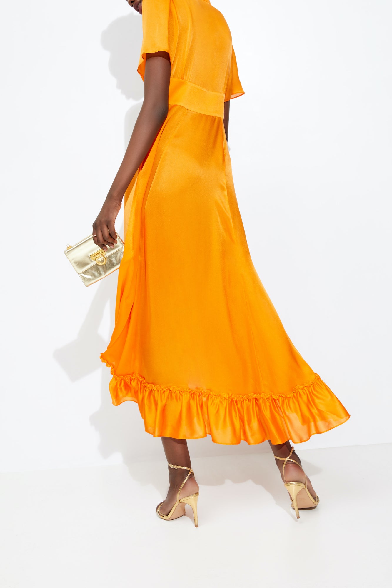 MANDY DRESS {ORANGE}