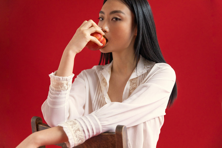JANE BIRKIN SHIRT DRESS {CREAM}