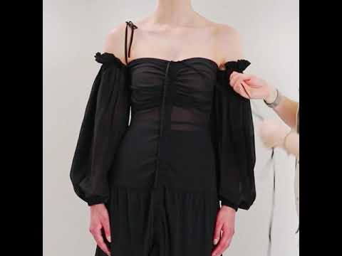 BRONTË DRESS {BLACK}