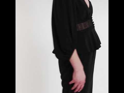 OSIRIS BLOUSE {BLACK}