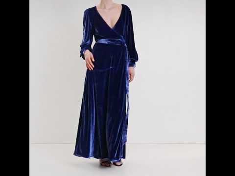 SYLVIA DRESS {BLUE DEPTHS}